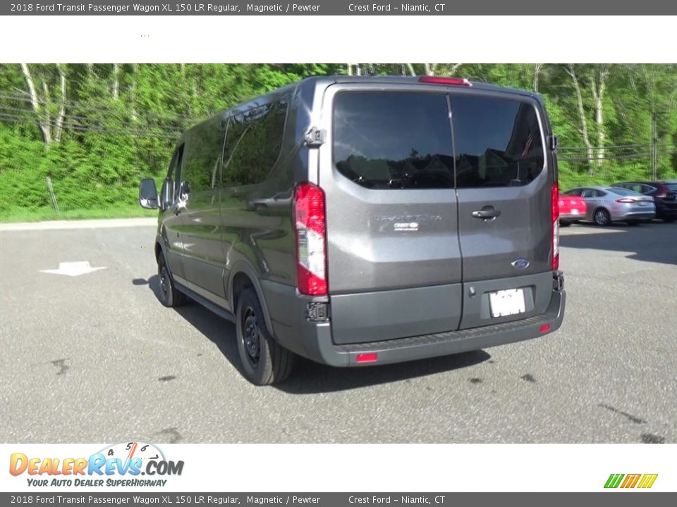 2018 Ford Transit Passenger Wagon XL 150 LR Regular Magnetic / Pewter Photo #18