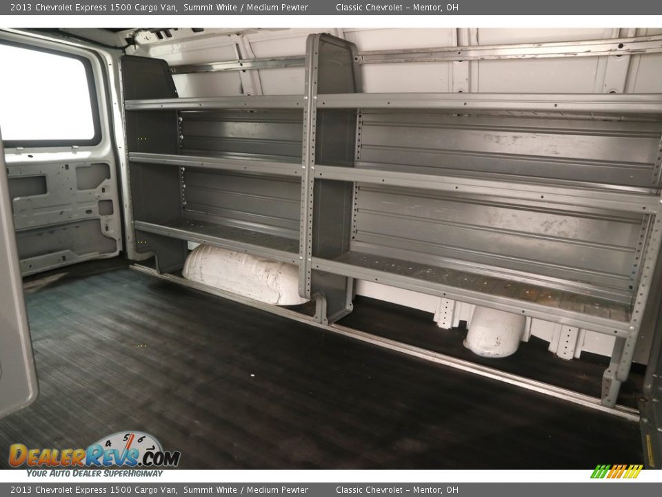 2013 Chevrolet Express 1500 Cargo Van Summit White / Medium Pewter Photo #13