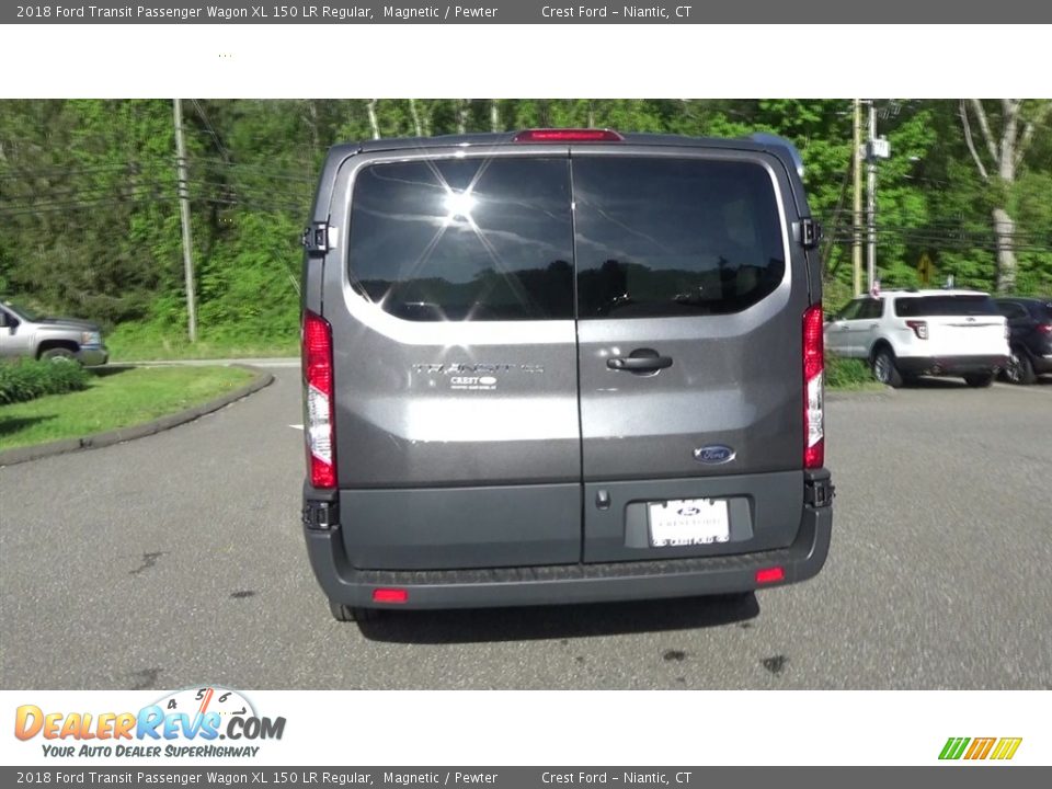 2018 Ford Transit Passenger Wagon XL 150 LR Regular Magnetic / Pewter Photo #19