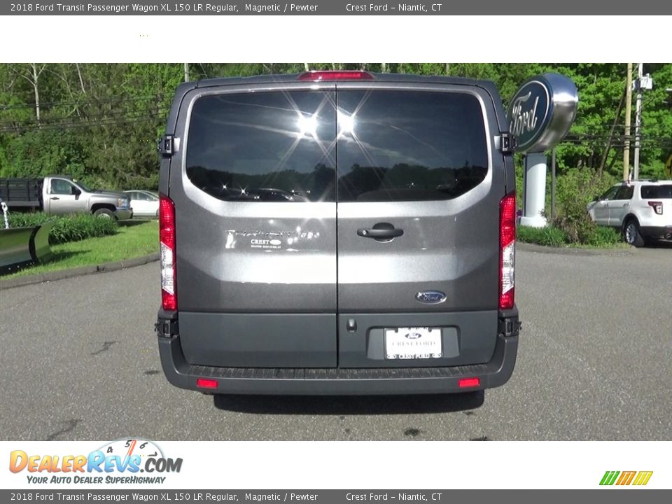 2018 Ford Transit Passenger Wagon XL 150 LR Regular Magnetic / Pewter Photo #20