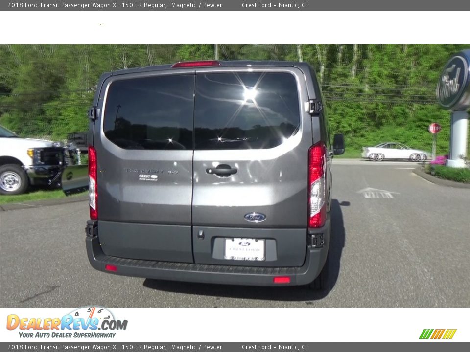 2018 Ford Transit Passenger Wagon XL 150 LR Regular Magnetic / Pewter Photo #21