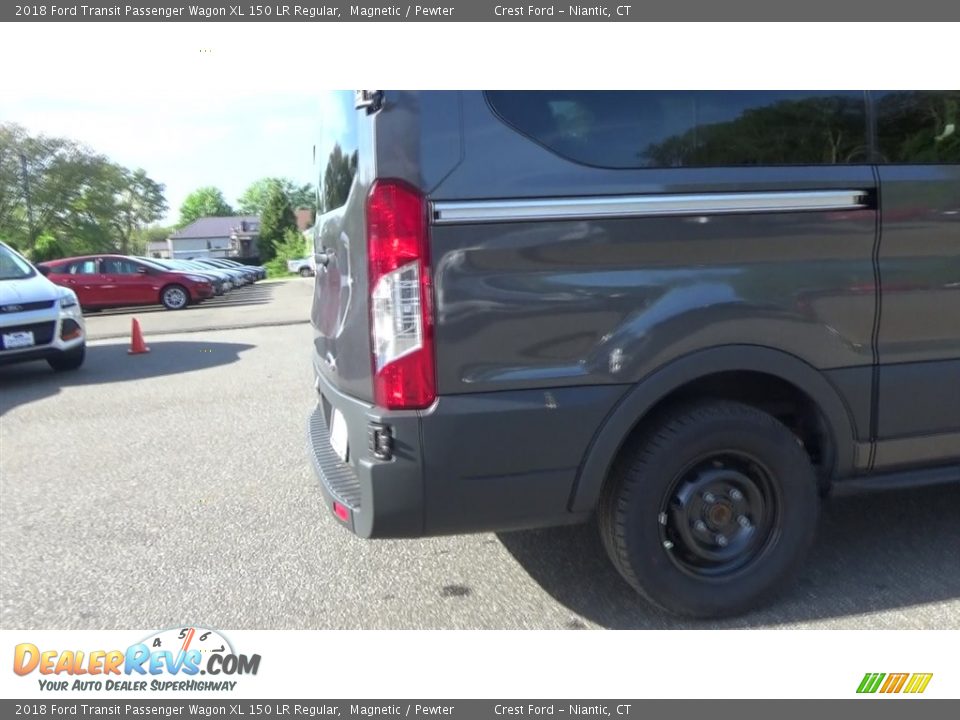 2018 Ford Transit Passenger Wagon XL 150 LR Regular Magnetic / Pewter Photo #29