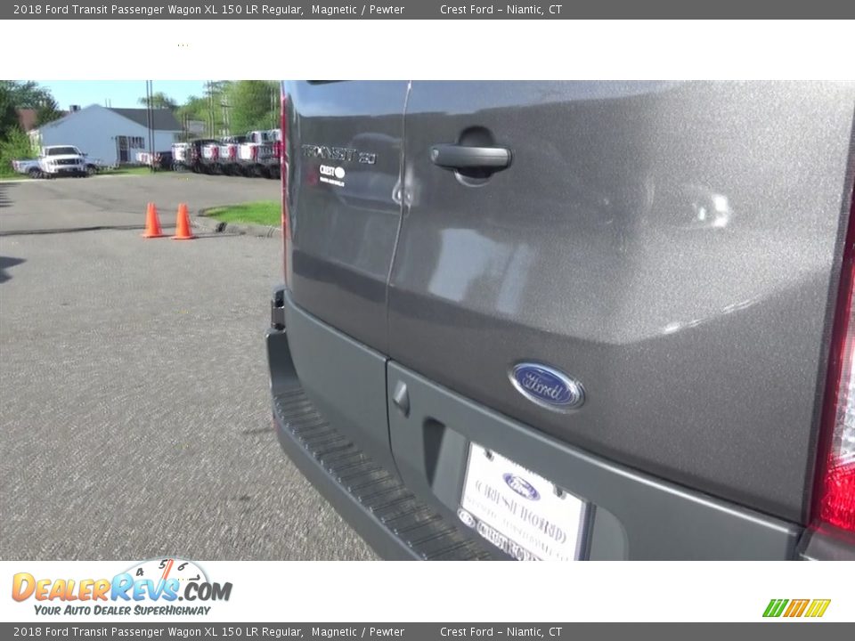 2018 Ford Transit Passenger Wagon XL 150 LR Regular Magnetic / Pewter Photo #30