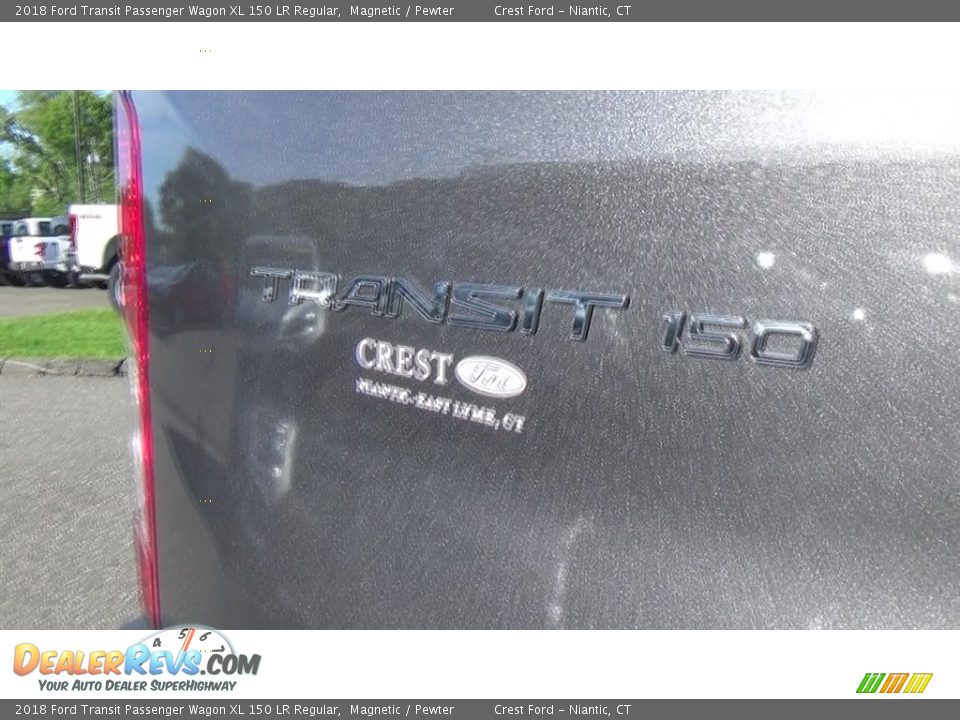 2018 Ford Transit Passenger Wagon XL 150 LR Regular Magnetic / Pewter Photo #31