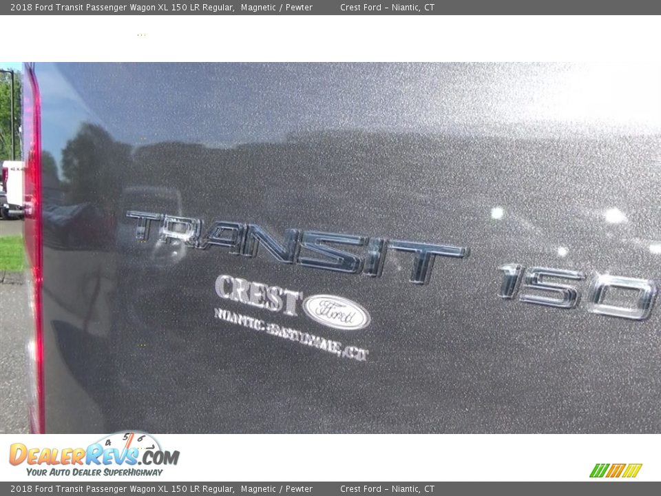2018 Ford Transit Passenger Wagon XL 150 LR Regular Magnetic / Pewter Photo #32