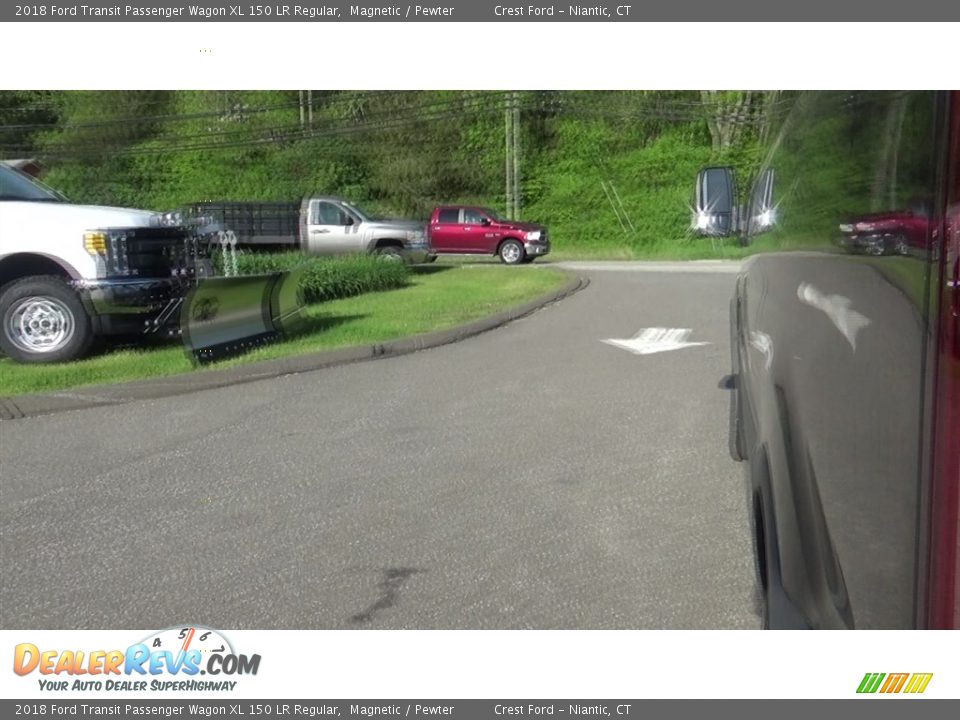 2018 Ford Transit Passenger Wagon XL 150 LR Regular Magnetic / Pewter Photo #33