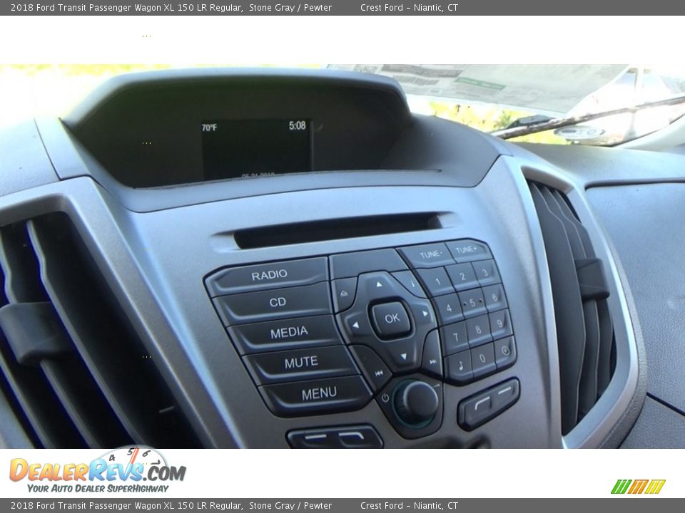 Controls of 2018 Ford Transit Passenger Wagon XL 150 LR Regular Photo #14