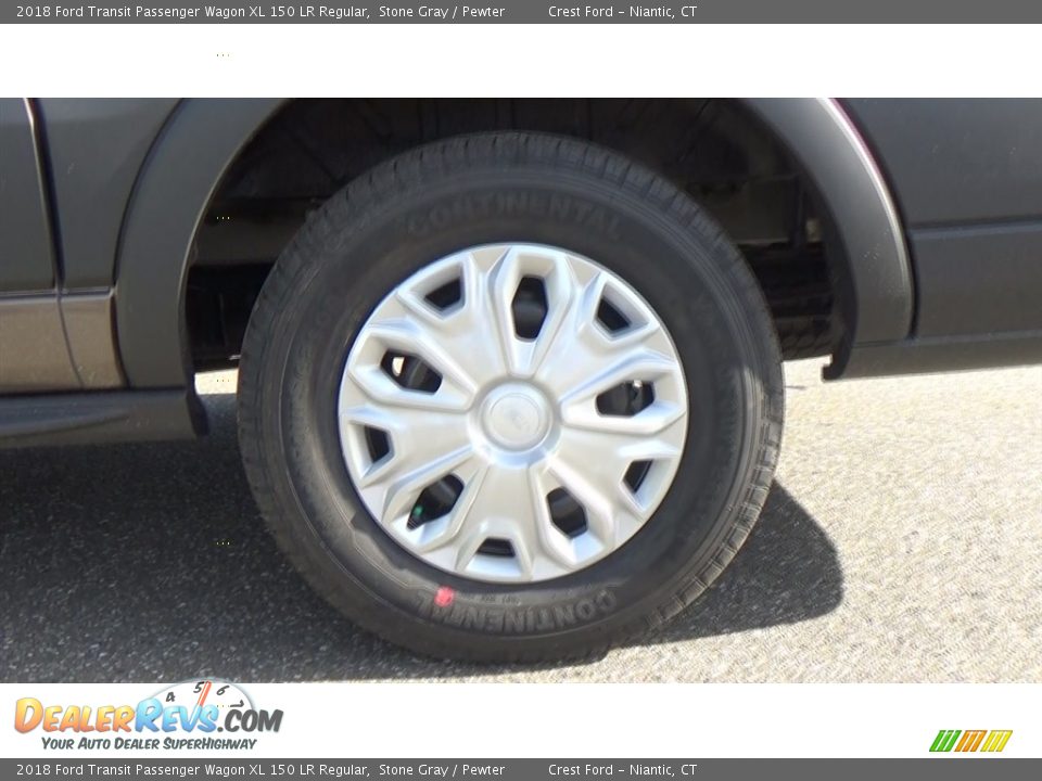 2018 Ford Transit Passenger Wagon XL 150 LR Regular Stone Gray / Pewter Photo #17