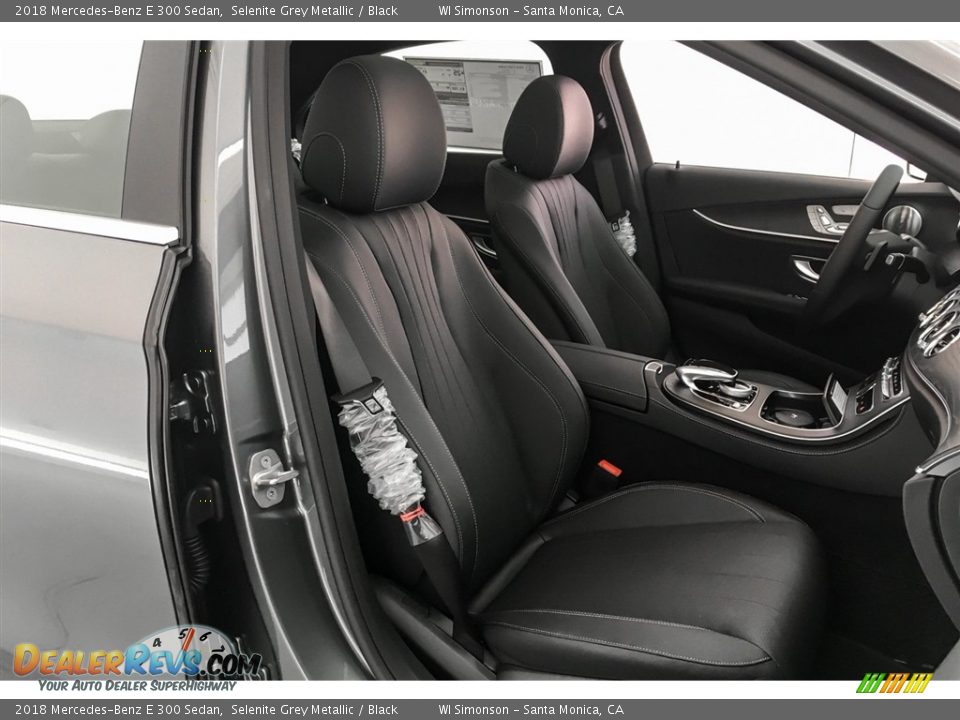 2018 Mercedes-Benz E 300 Sedan Selenite Grey Metallic / Black Photo #2