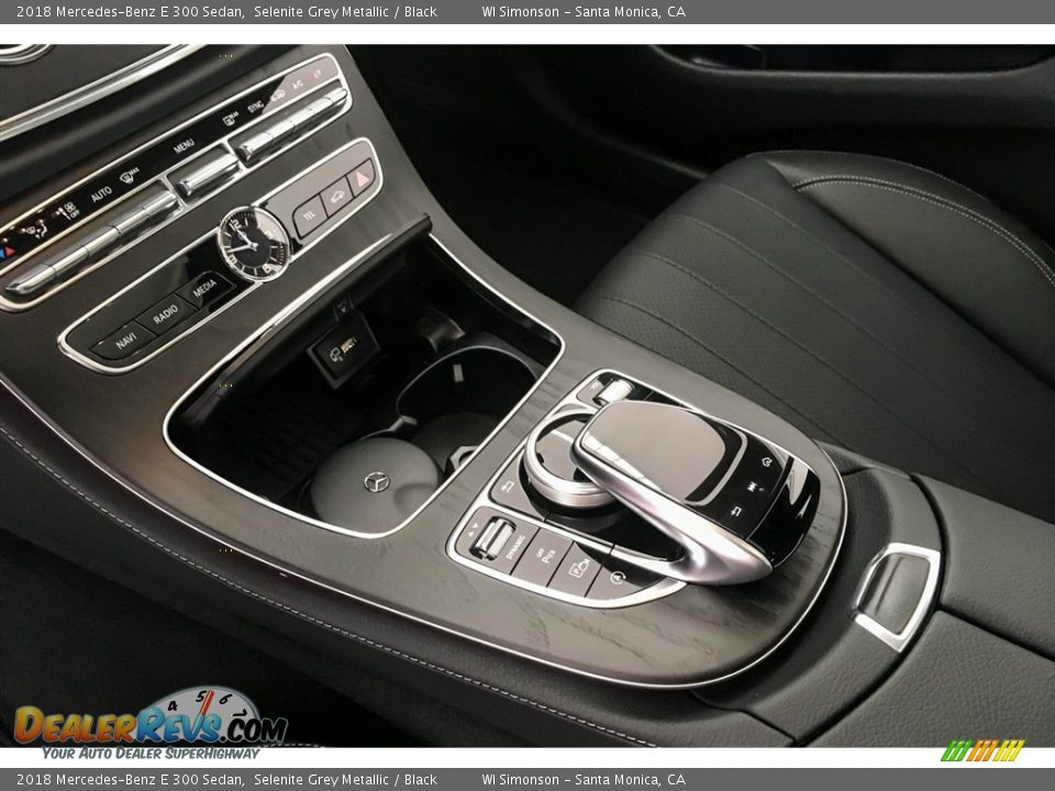 2018 Mercedes-Benz E 300 Sedan Selenite Grey Metallic / Black Photo #7