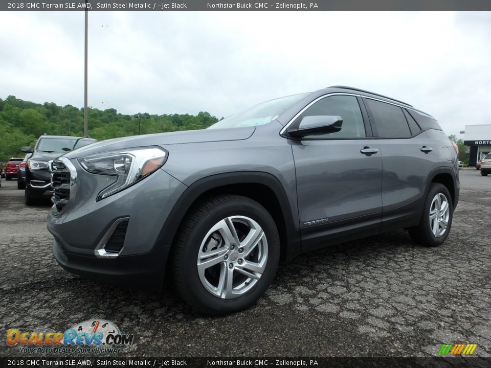2018 GMC Terrain SLE AWD Satin Steel Metallic / ­Jet Black Photo #1