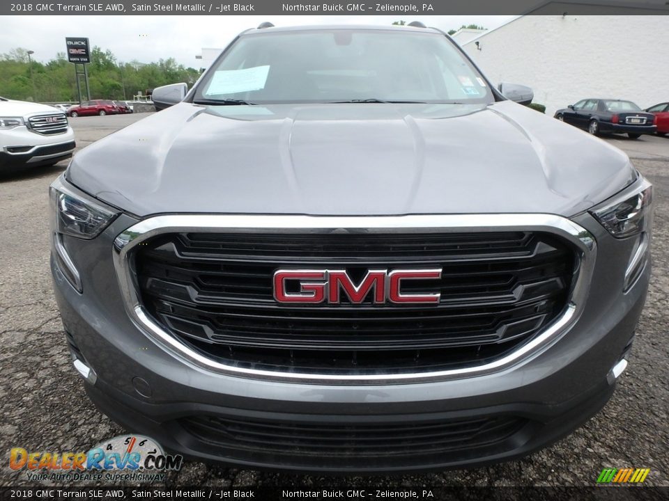2018 GMC Terrain SLE AWD Satin Steel Metallic / ­Jet Black Photo #2