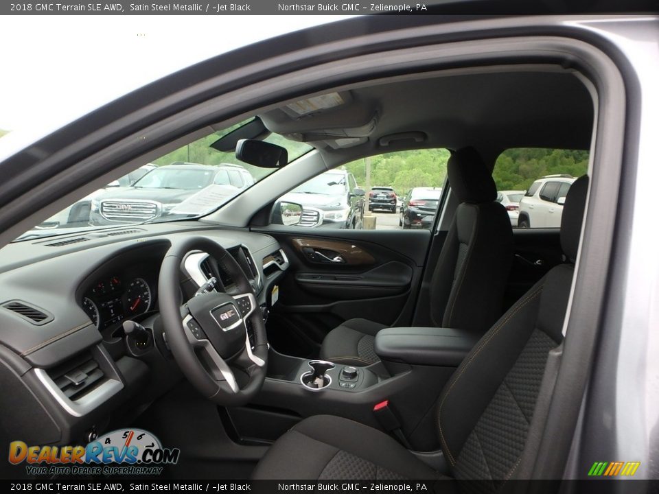 2018 GMC Terrain SLE AWD Satin Steel Metallic / ­Jet Black Photo #11