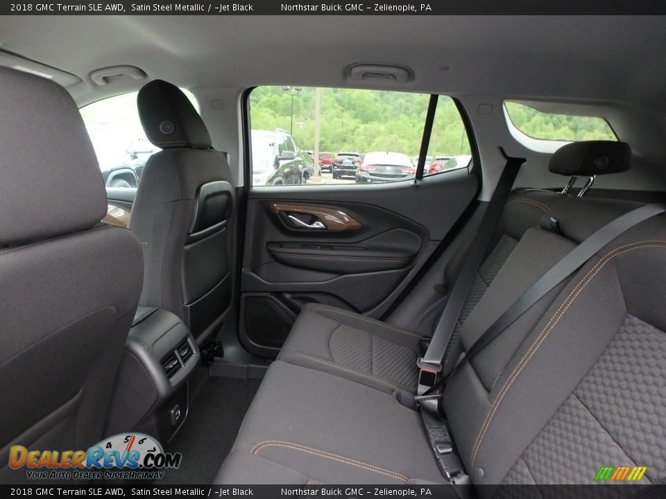 2018 GMC Terrain SLE AWD Satin Steel Metallic / ­Jet Black Photo #12