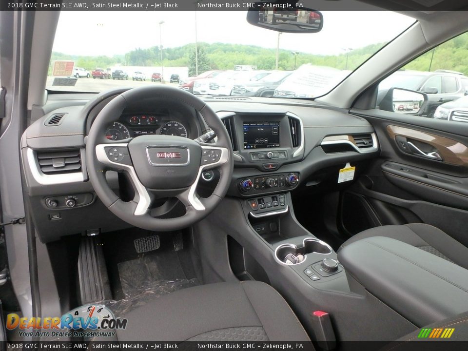 2018 GMC Terrain SLE AWD Satin Steel Metallic / ­Jet Black Photo #13