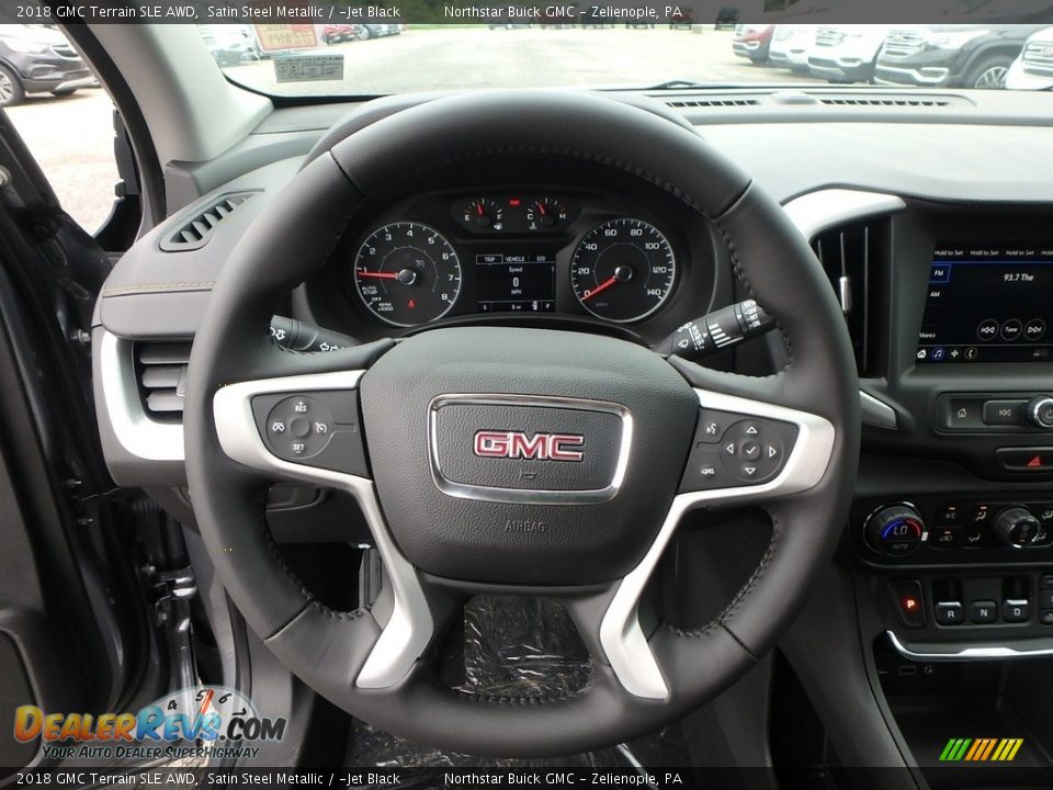 2018 GMC Terrain SLE AWD Satin Steel Metallic / ­Jet Black Photo #17