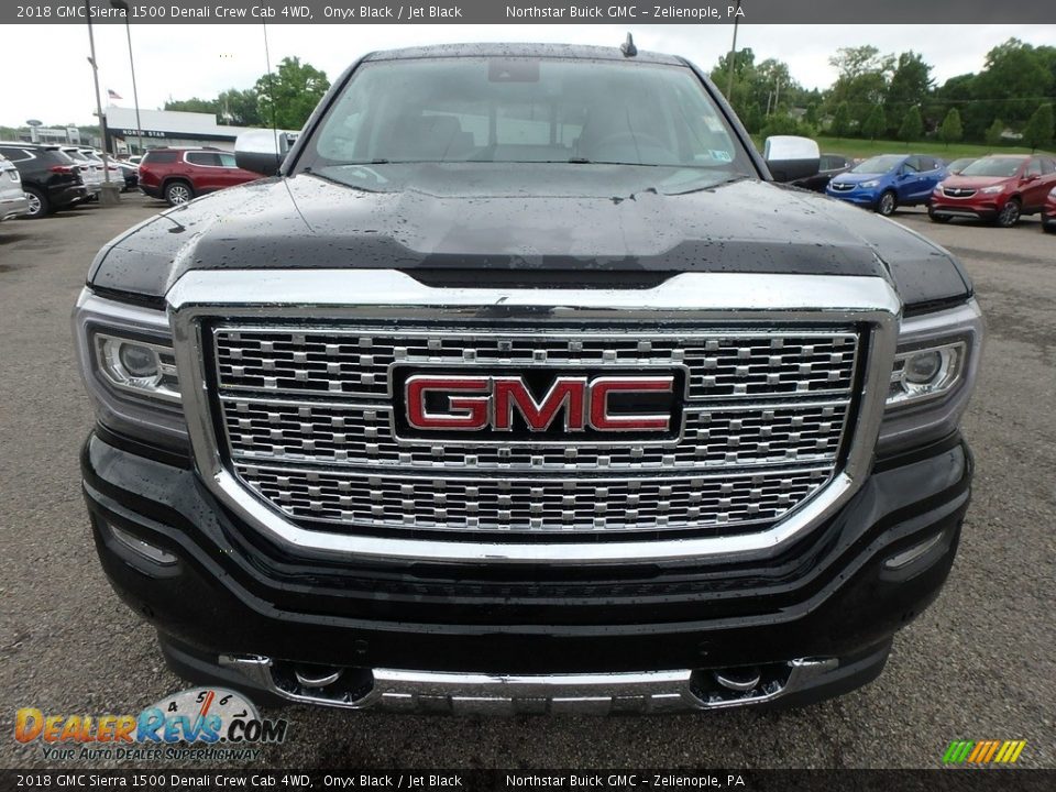 2018 GMC Sierra 1500 Denali Crew Cab 4WD Onyx Black / Jet Black Photo #2
