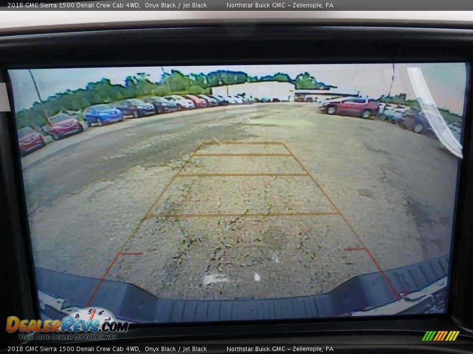 2018 GMC Sierra 1500 Denali Crew Cab 4WD Onyx Black / Jet Black Photo #20