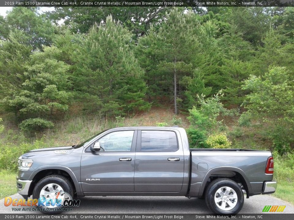 Granite Crystal Metallic 2019 Ram 1500 Laramie Crew Cab 4x4 Photo #1