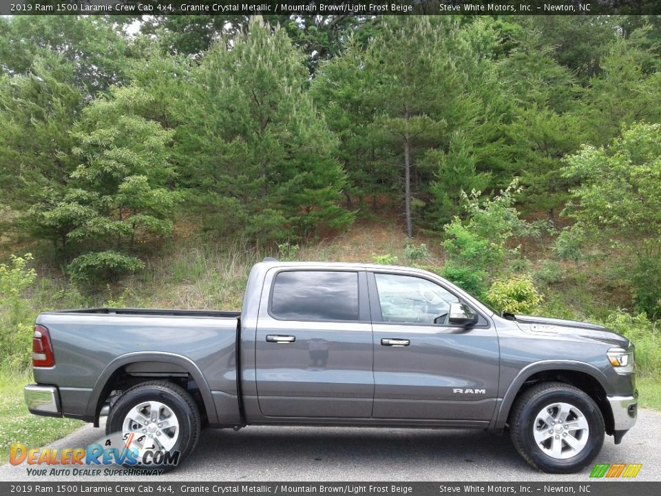 Granite Crystal Metallic 2019 Ram 1500 Laramie Crew Cab 4x4 Photo #5