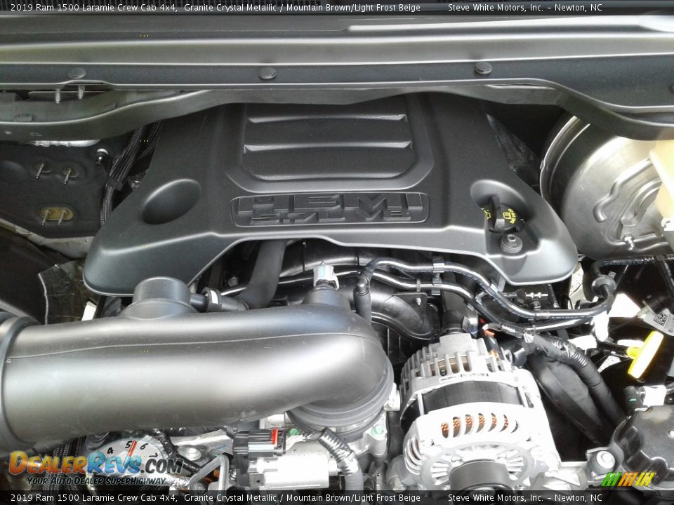 2019 Ram 1500 Laramie Crew Cab 4x4 5.7 Liter OHV HEMI 16-Valve VVT MDS V8 Engine Photo #9