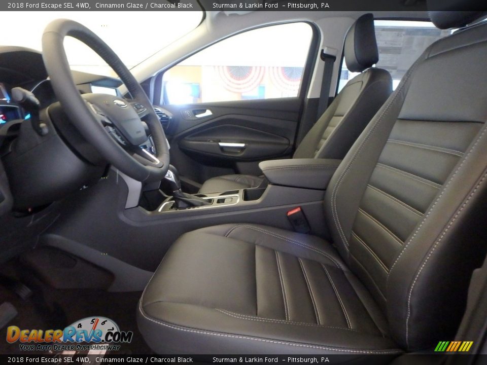 2018 Ford Escape SEL 4WD Cinnamon Glaze / Charcoal Black Photo #6