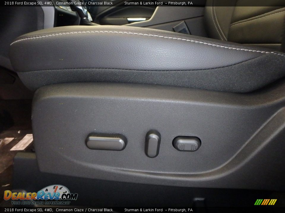 2018 Ford Escape SEL 4WD Cinnamon Glaze / Charcoal Black Photo #11