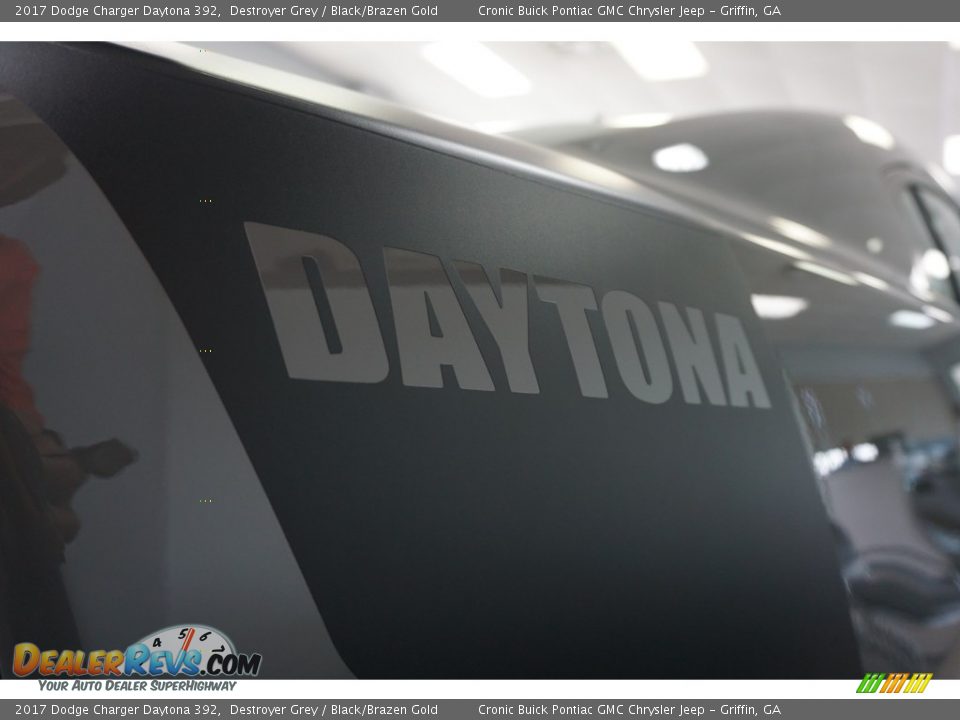 2017 Dodge Charger Daytona 392 Destroyer Grey / Black/Brazen Gold Photo #10