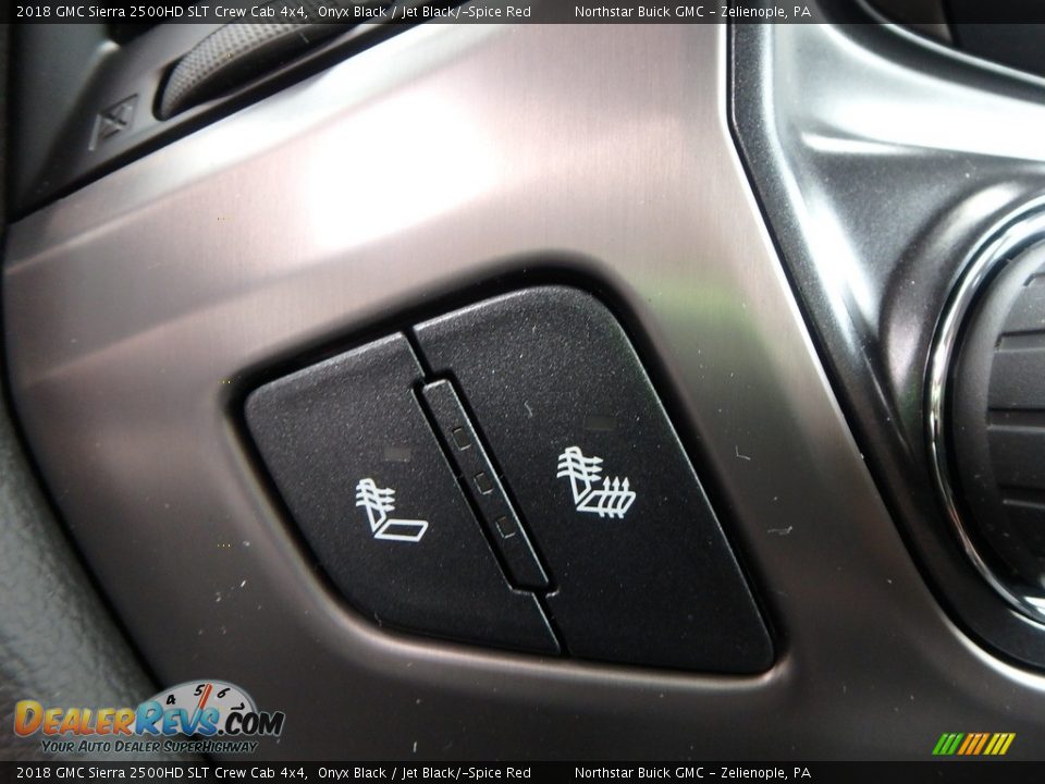 Controls of 2018 GMC Sierra 2500HD SLT Crew Cab 4x4 Photo #20