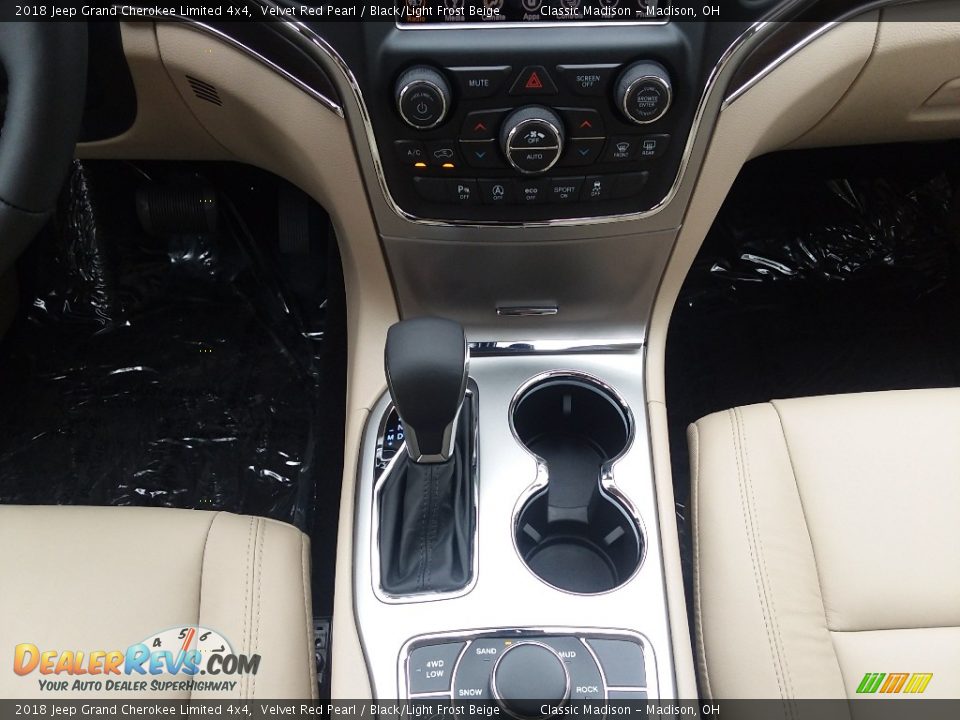 2018 Jeep Grand Cherokee Limited 4x4 Velvet Red Pearl / Black/Light Frost Beige Photo #6