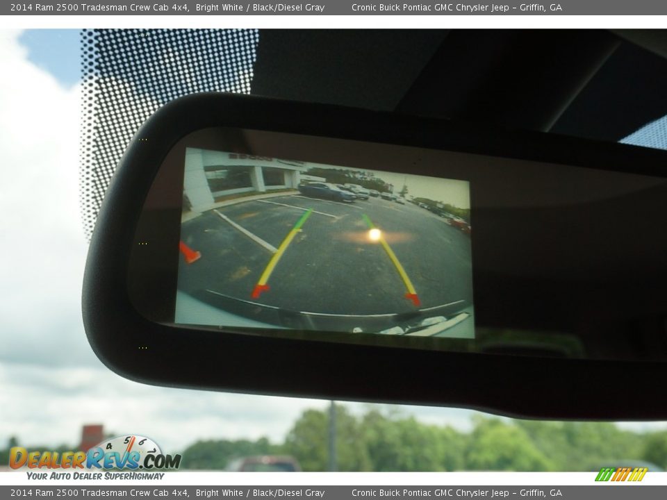 2014 Ram 2500 Tradesman Crew Cab 4x4 Bright White / Black/Diesel Gray Photo #7