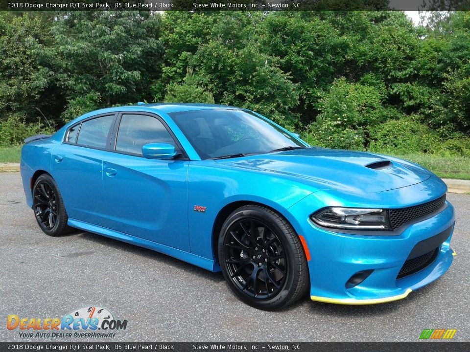 B5 Blue Pearl 2018 Dodge Charger R/T Scat Pack Photo #4