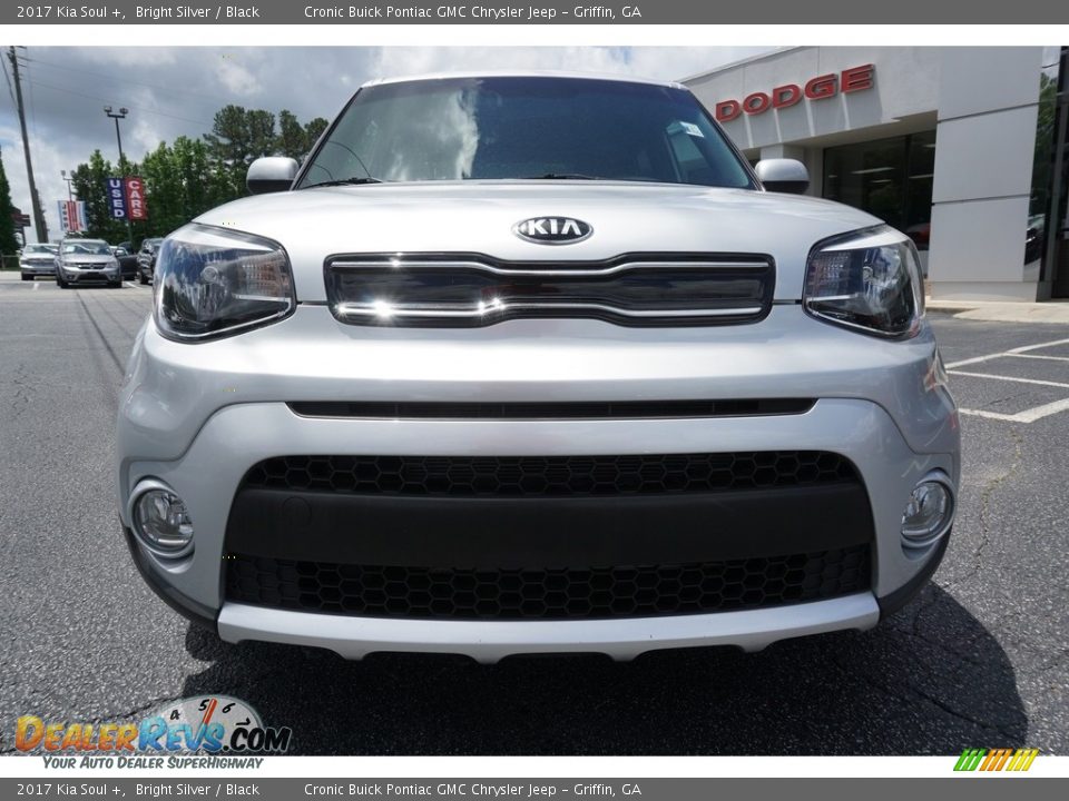 2017 Kia Soul + Bright Silver / Black Photo #2
