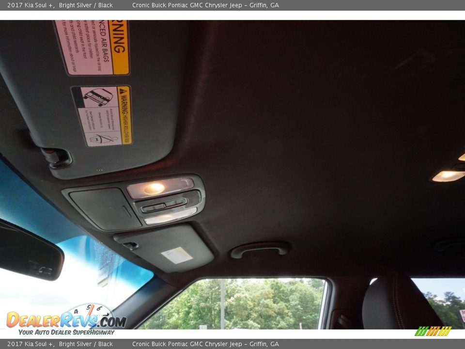 2017 Kia Soul + Bright Silver / Black Photo #6