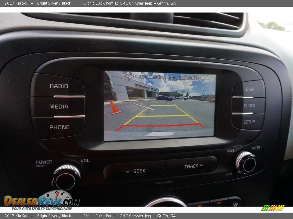 2017 Kia Soul + Bright Silver / Black Photo #7