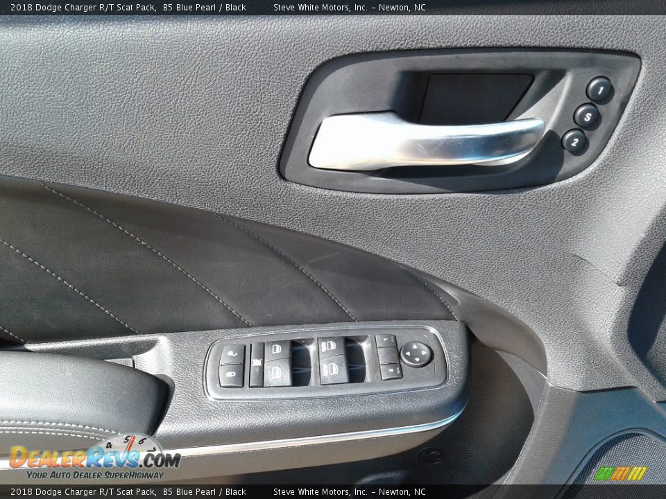 2018 Dodge Charger R/T Scat Pack B5 Blue Pearl / Black Photo #9