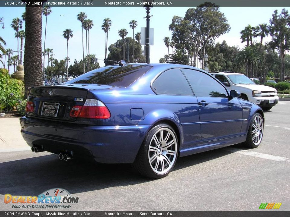 2004 BMW M3 Coupe Mystic Blue Metallic / Black Photo #3
