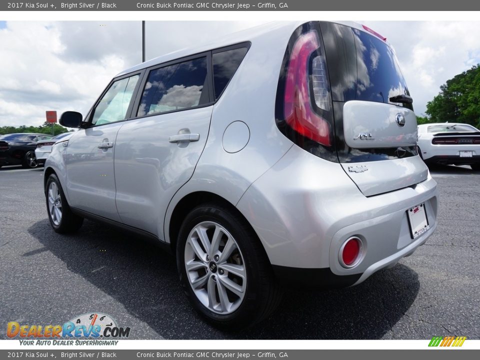 2017 Kia Soul + Bright Silver / Black Photo #10