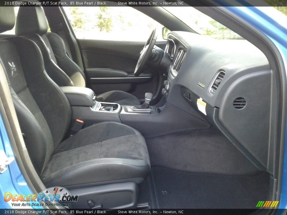 2018 Dodge Charger R/T Scat Pack B5 Blue Pearl / Black Photo #15