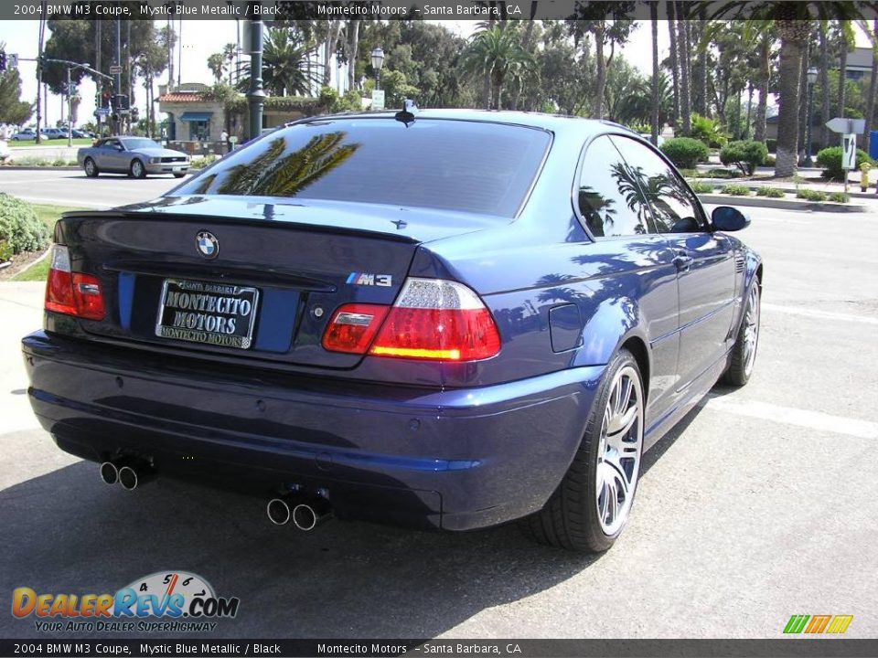 2004 BMW M3 Coupe Mystic Blue Metallic / Black Photo #5
