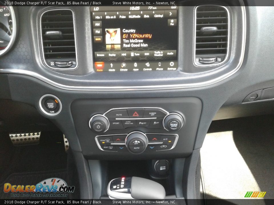 2018 Dodge Charger R/T Scat Pack B5 Blue Pearl / Black Photo #20