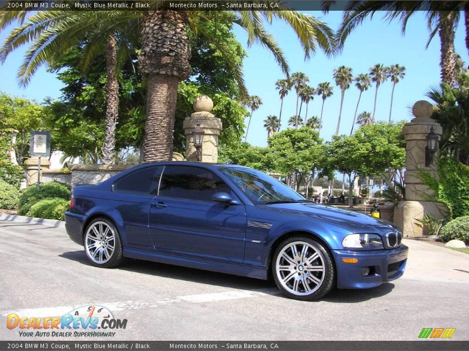 2004 BMW M3 Coupe Mystic Blue Metallic / Black Photo #7