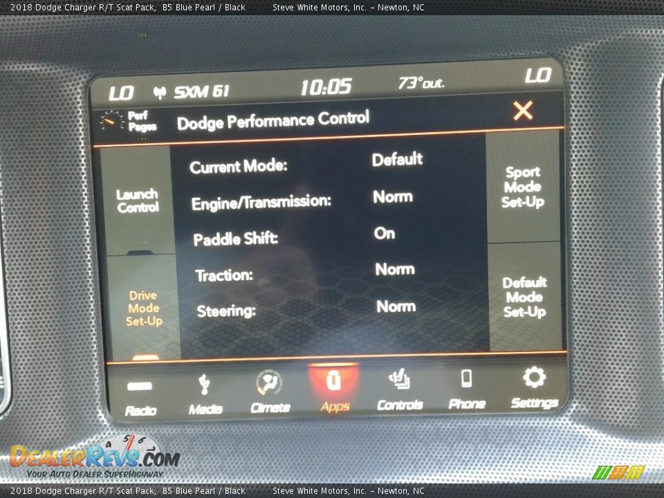 2018 Dodge Charger R/T Scat Pack B5 Blue Pearl / Black Photo #26