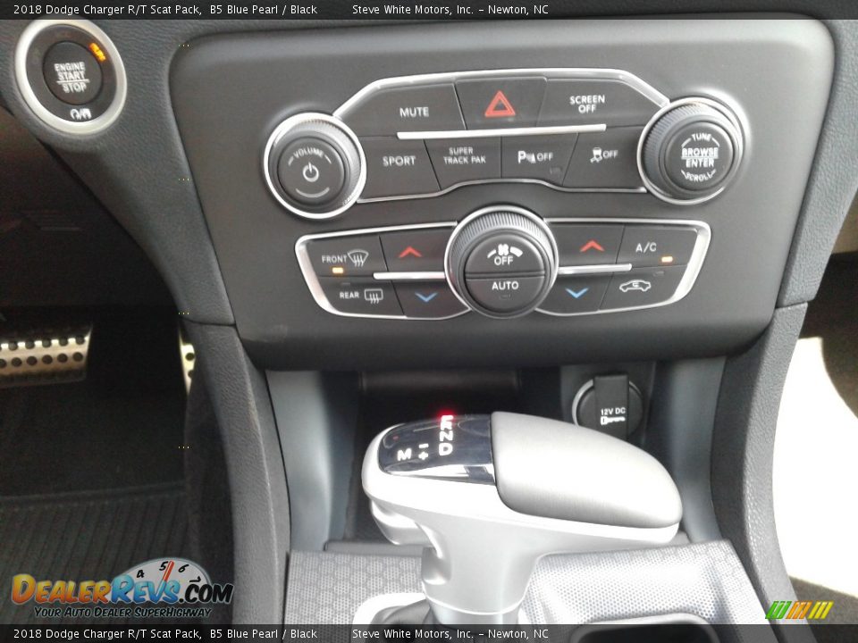 2018 Dodge Charger R/T Scat Pack B5 Blue Pearl / Black Photo #27