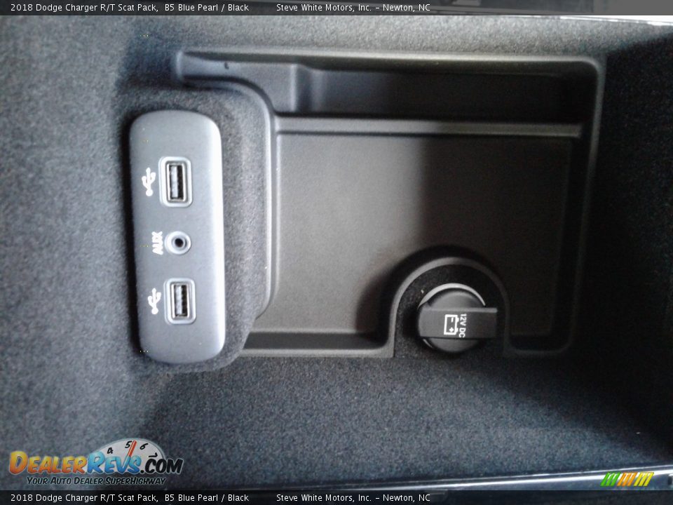 2018 Dodge Charger R/T Scat Pack B5 Blue Pearl / Black Photo #28