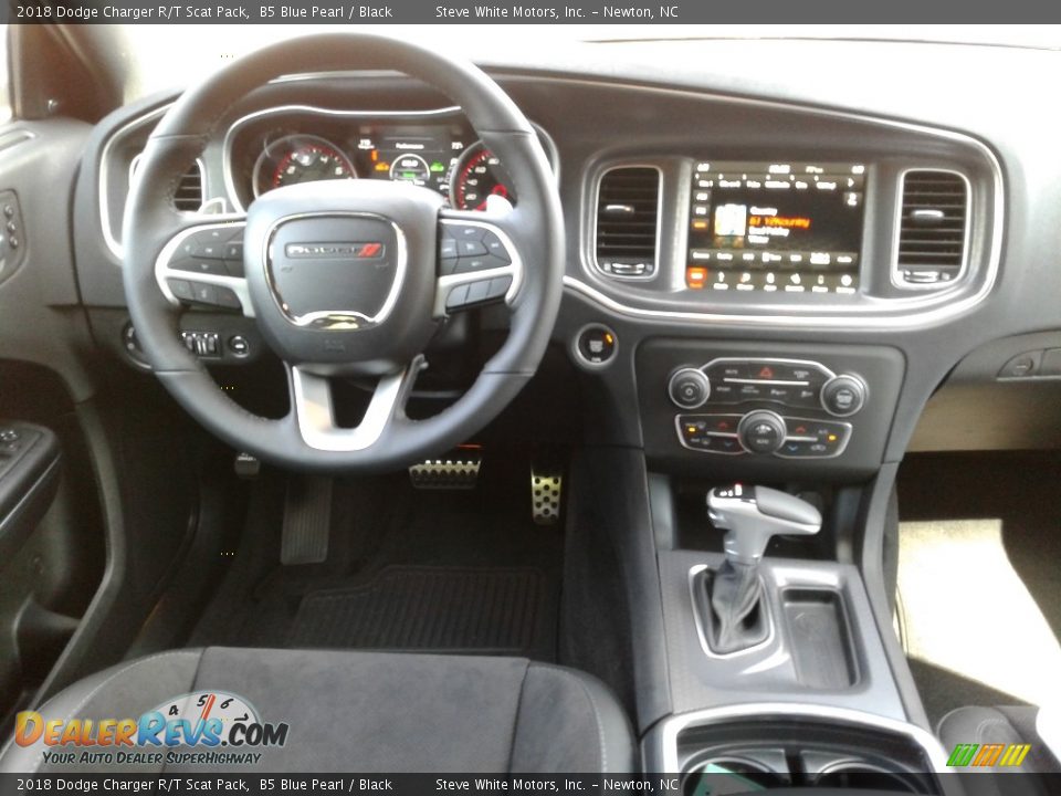 2018 Dodge Charger R/T Scat Pack B5 Blue Pearl / Black Photo #29