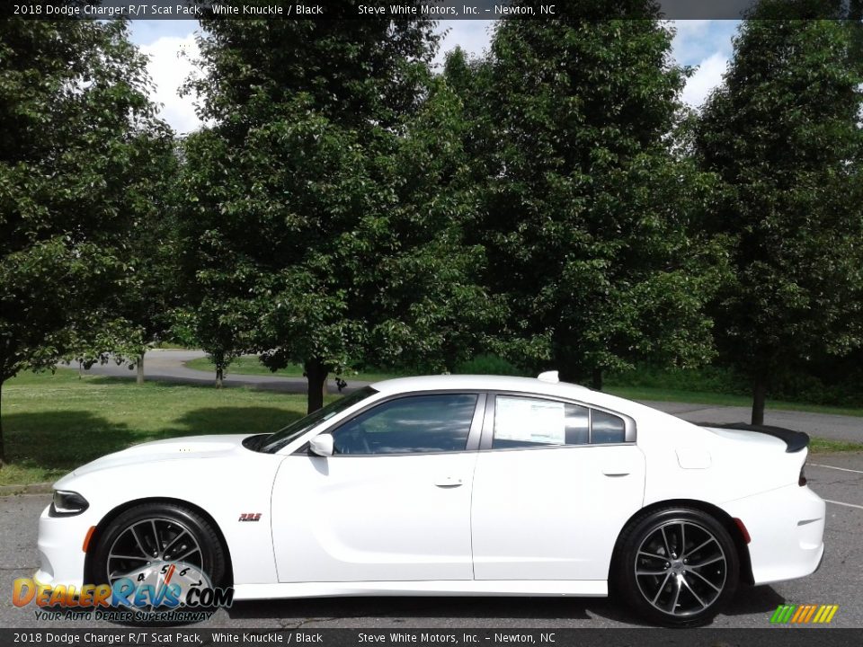 2018 Dodge Charger R/T Scat Pack White Knuckle / Black Photo #1