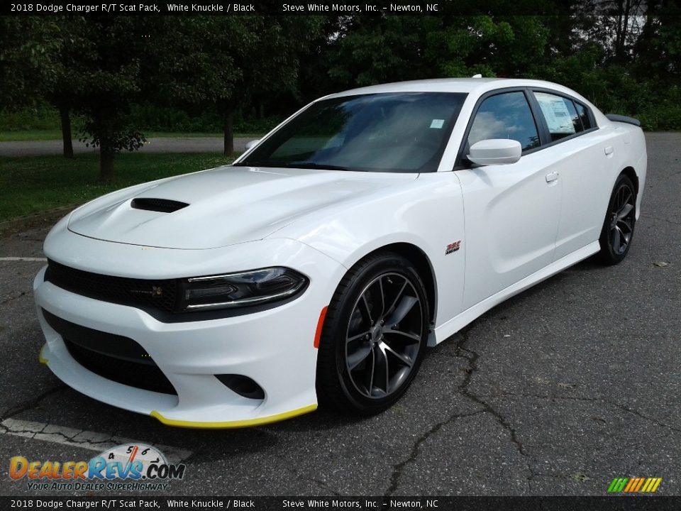 2018 Dodge Charger R/T Scat Pack White Knuckle / Black Photo #2