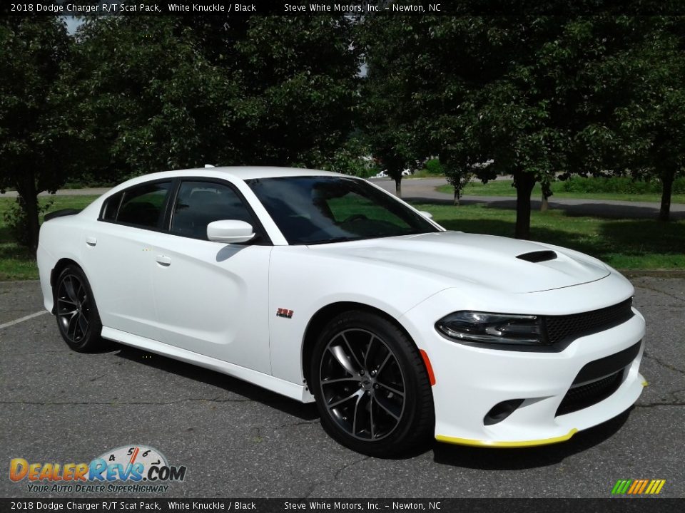 2018 Dodge Charger R/T Scat Pack White Knuckle / Black Photo #4