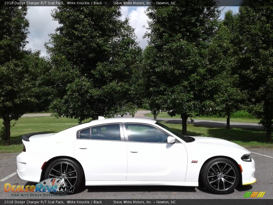 2018 Dodge Charger R/T Scat Pack White Knuckle / Black Photo #5